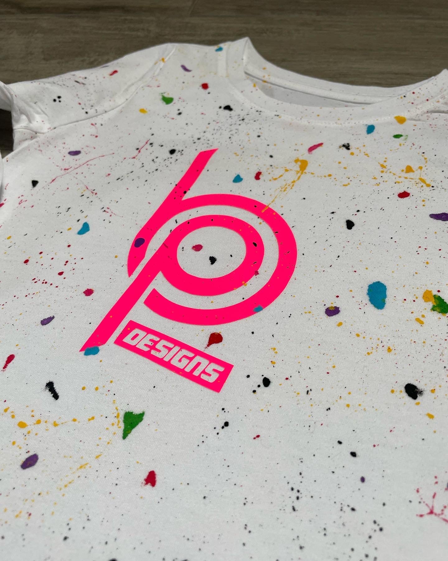 Splatter Paint BP Designs T-Shirt