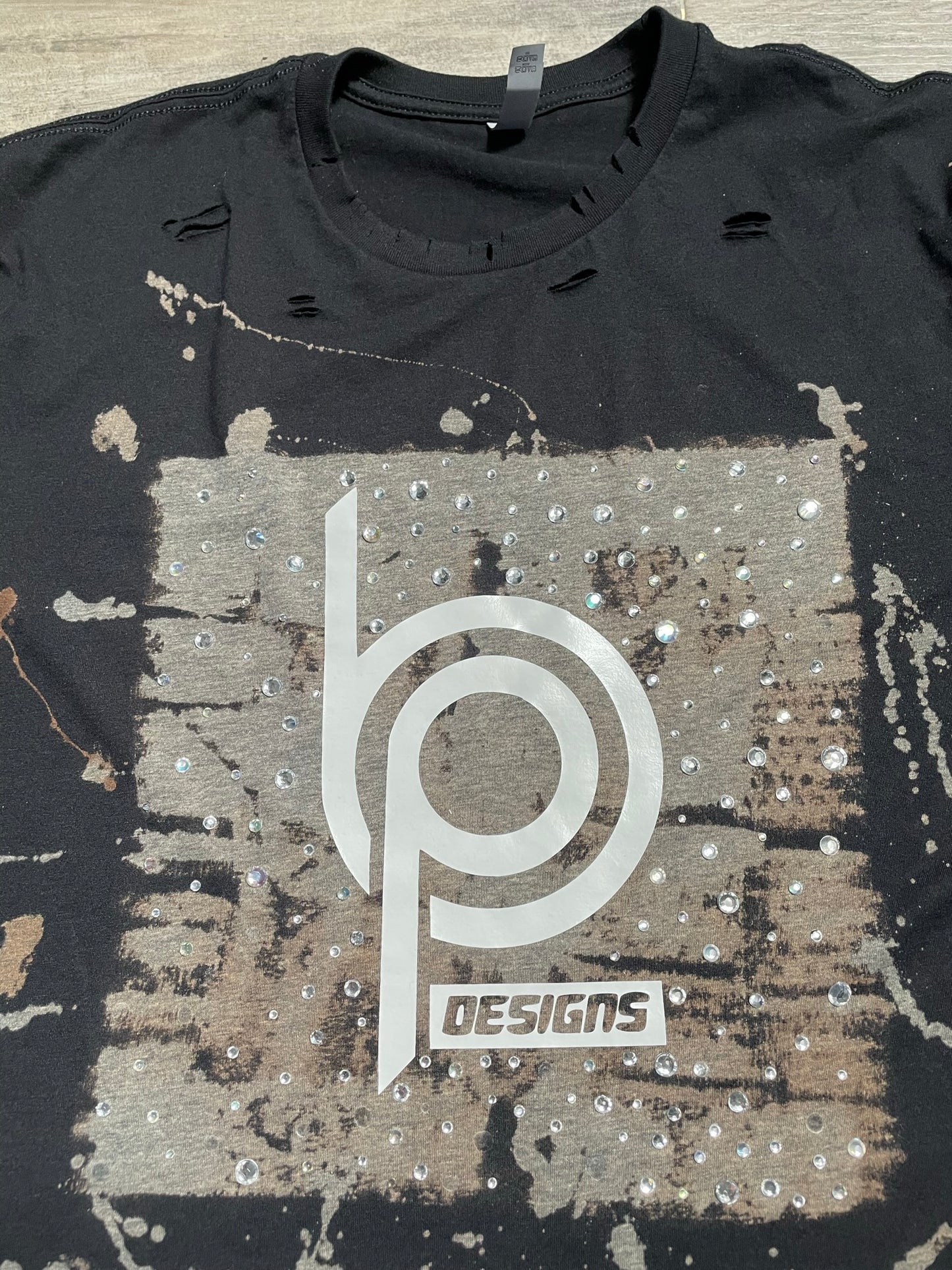 BP Designs Tie Dye w/ Rhinestone's T-shirt