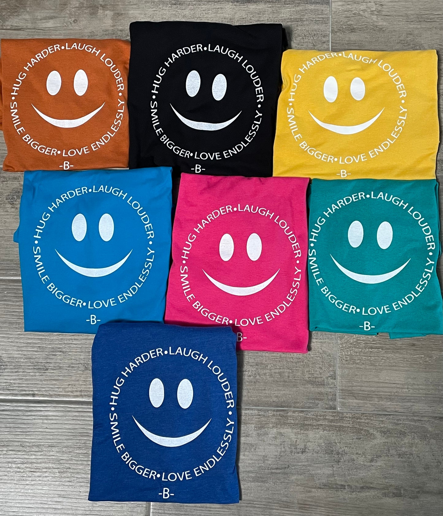 BP Designs Happy Face T-shirts