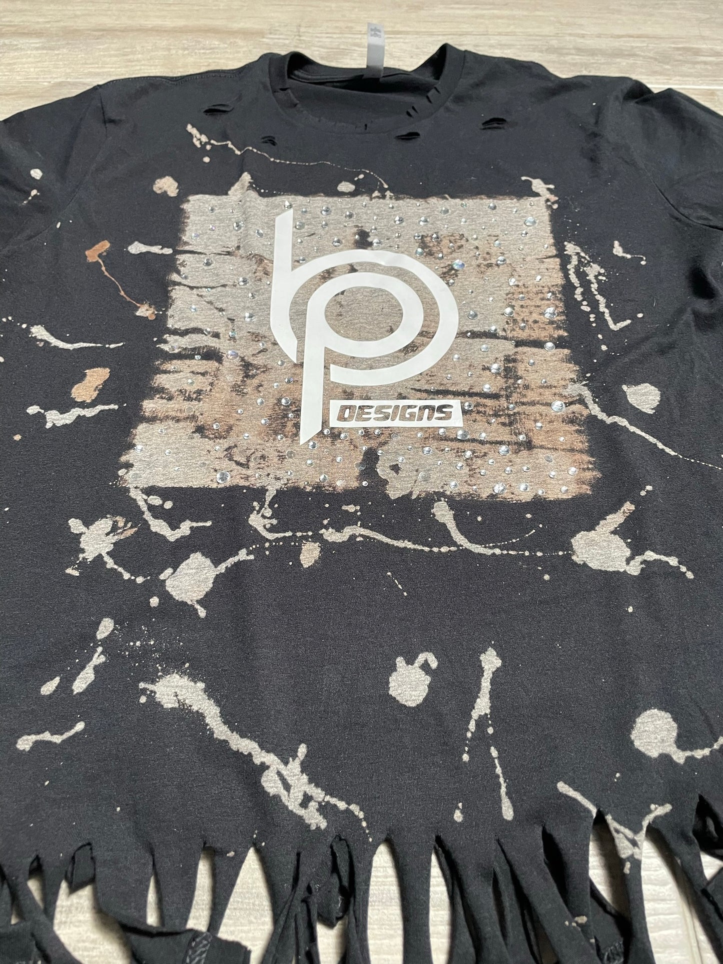 BP Designs Tie Dye w/ Rhinestone's T-shirt