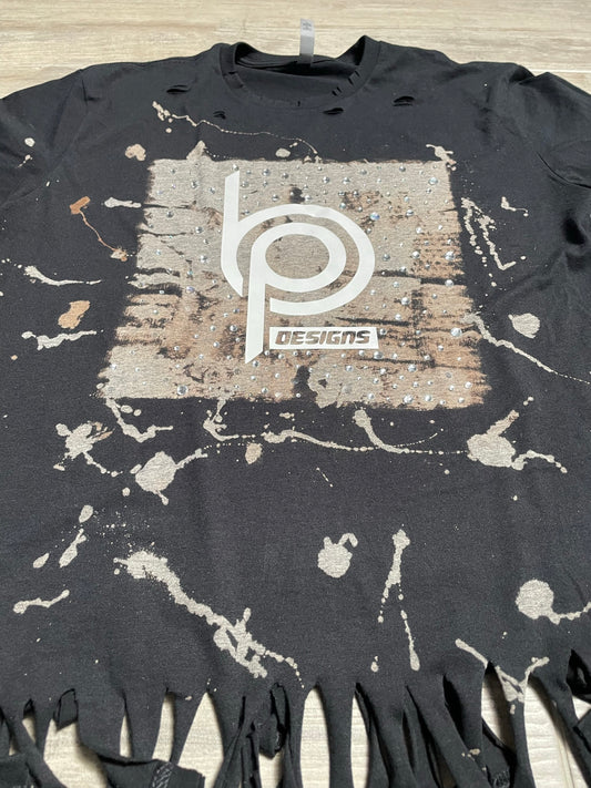 BP Designs Tie Dye w/ Rhinestone's T-shirt