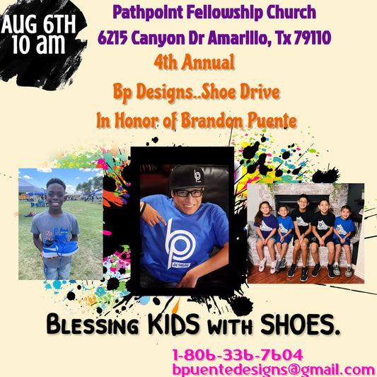 BP Shoe Drive Donation